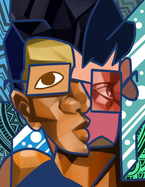 Cubism Self-Portraiture